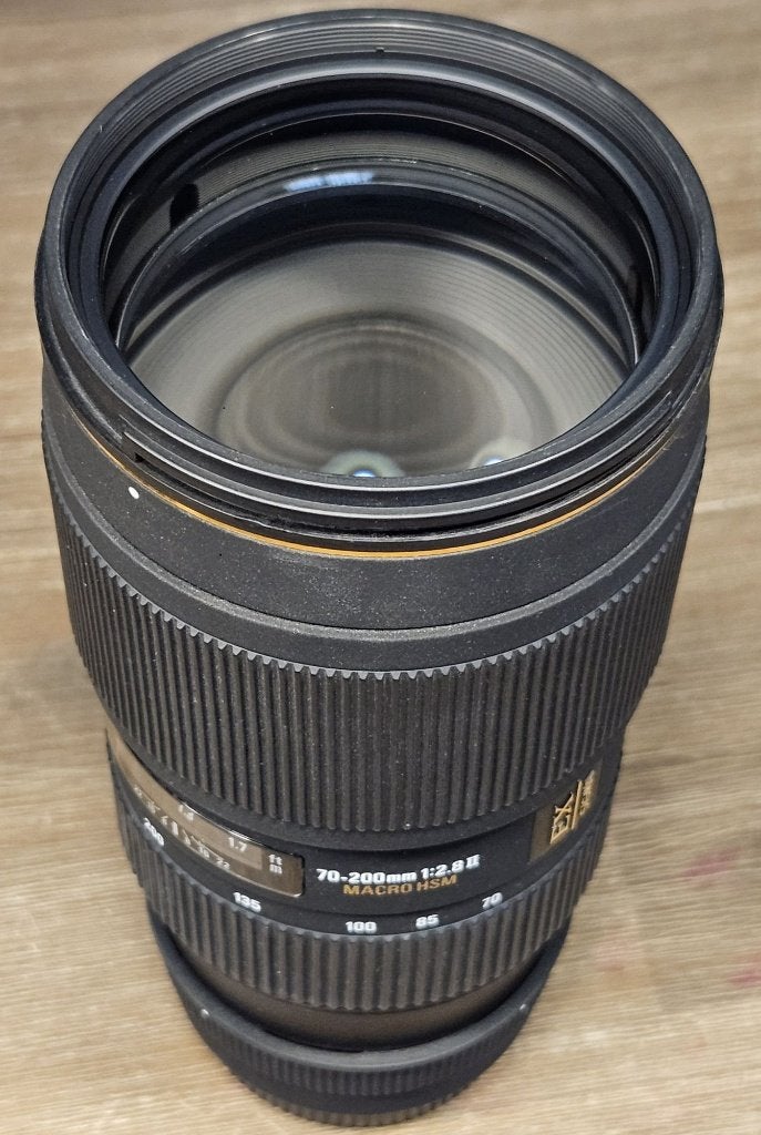 Sigma 70-200mm 2.8 II voor Canon EF, alleen manual focus, Ophalen, Gebruikt, Sigma, Telelens