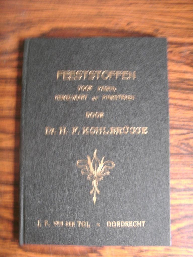 Feeststoffen.  Dr. H.F. Kohlbrugge, Boeken, Dr. H.F. Kohlbrugge, Nieuw, Christendom | Protestants, Ophalen of Verzenden
