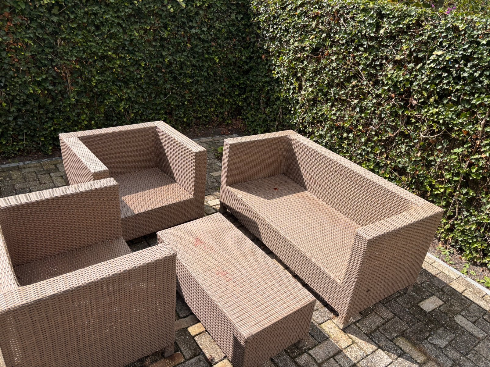 Relaxen? Heerlijke loungeset !, Ophalen, Zo goed als nieuw