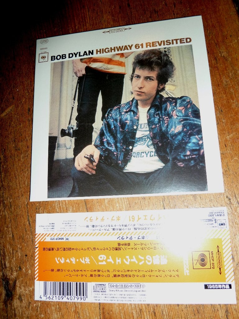 cd Bob Dylan "Highway 61 Revisited" Japan mini LP sleeve, Ophalen of Verzenden, Gebruikt