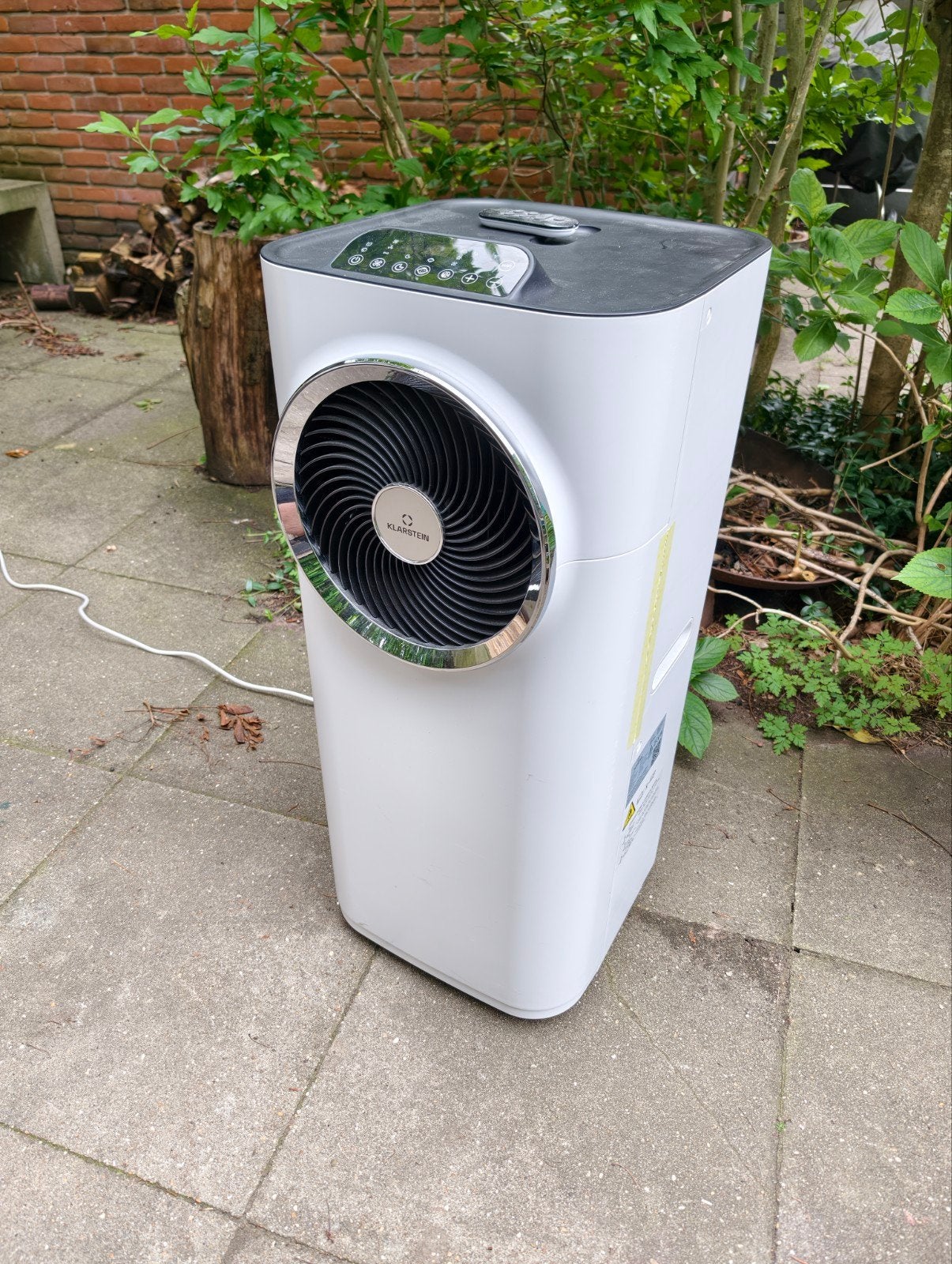 Klarstein Kraftwerk Smart Mobiele Airco 3-in-1 12000btu, Ophalen, Minder dan 60 m³, Ventileren, 3 snelheden of meer