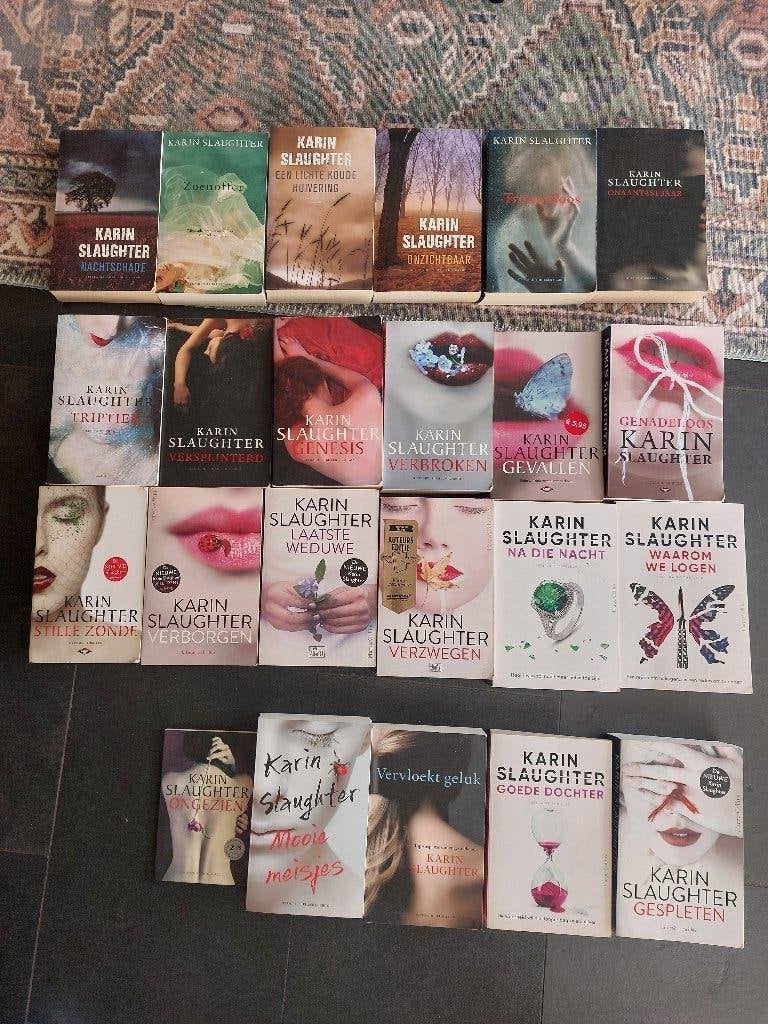 Complete sara linton & will trent serie +5  karin slaughter, Ophalen of Verzenden, Gelezen, Karin Slaughter