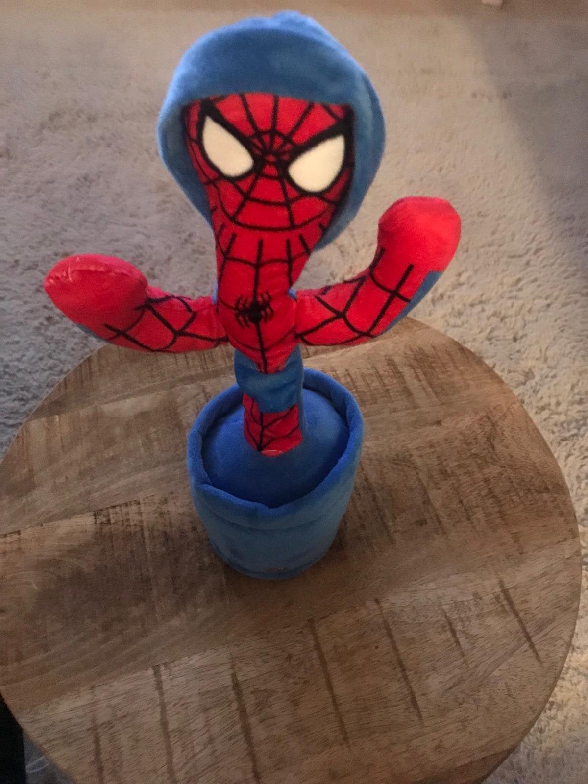 Zingende Spiderman plant als Nieuw, Kinderen en Baby's, Speelgoed | Actiefiguren, Ophalen of Verzenden, Zo goed als nieuw