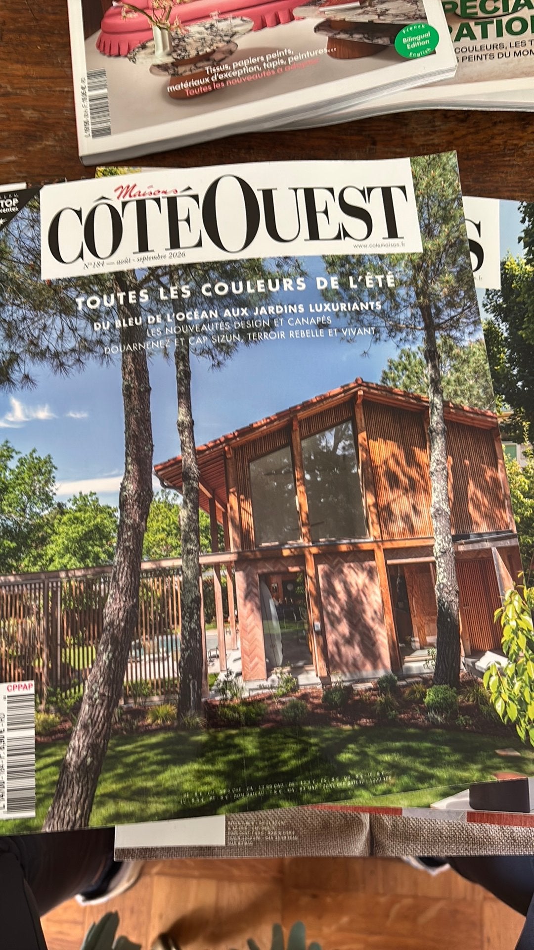 Côté Ouest, Côté paris, architectural digest 13 stuks, Ophalen of Verzenden, Zo goed als nieuw