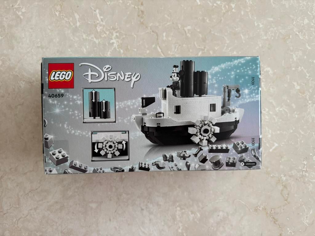 LEGO Mini Stoomboot Willie (40659) – NIEUW & VERZEGELD, Lego, Nieuw, Ophalen of Verzenden, Disney