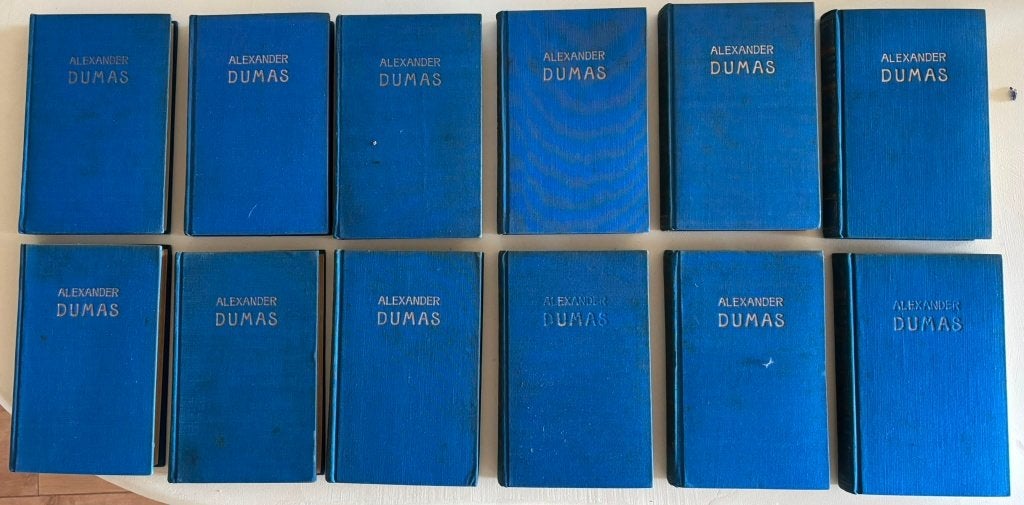 Alexander Dumas 12-delige Minerva-uitgave 1930 complete set, Boeken, Gelezen, Ophalen of Verzenden, Nederland, Alexander Dumas