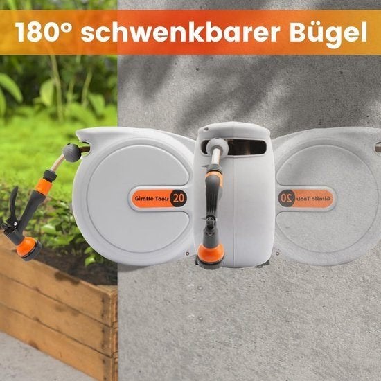 Automatische Slanghaspel – Tuinslanghaspel – Wandslanghaspel, Corvance B.V., Verzenden, Nieuw, Corvancebol@gmail.com