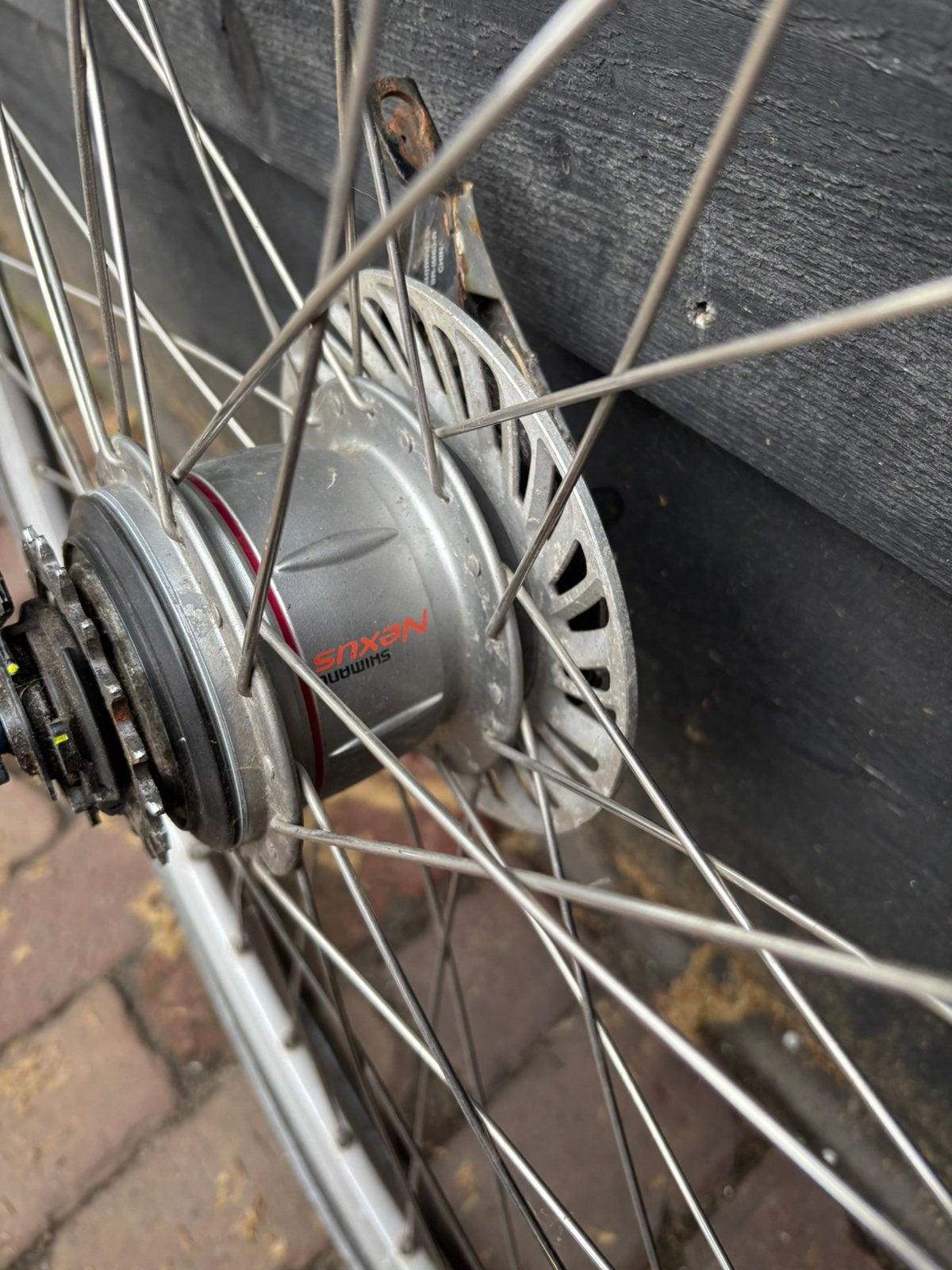 Shimano SG-8r36 naaf, Ophalen of Verzenden, Zo goed als nieuw, Wiel