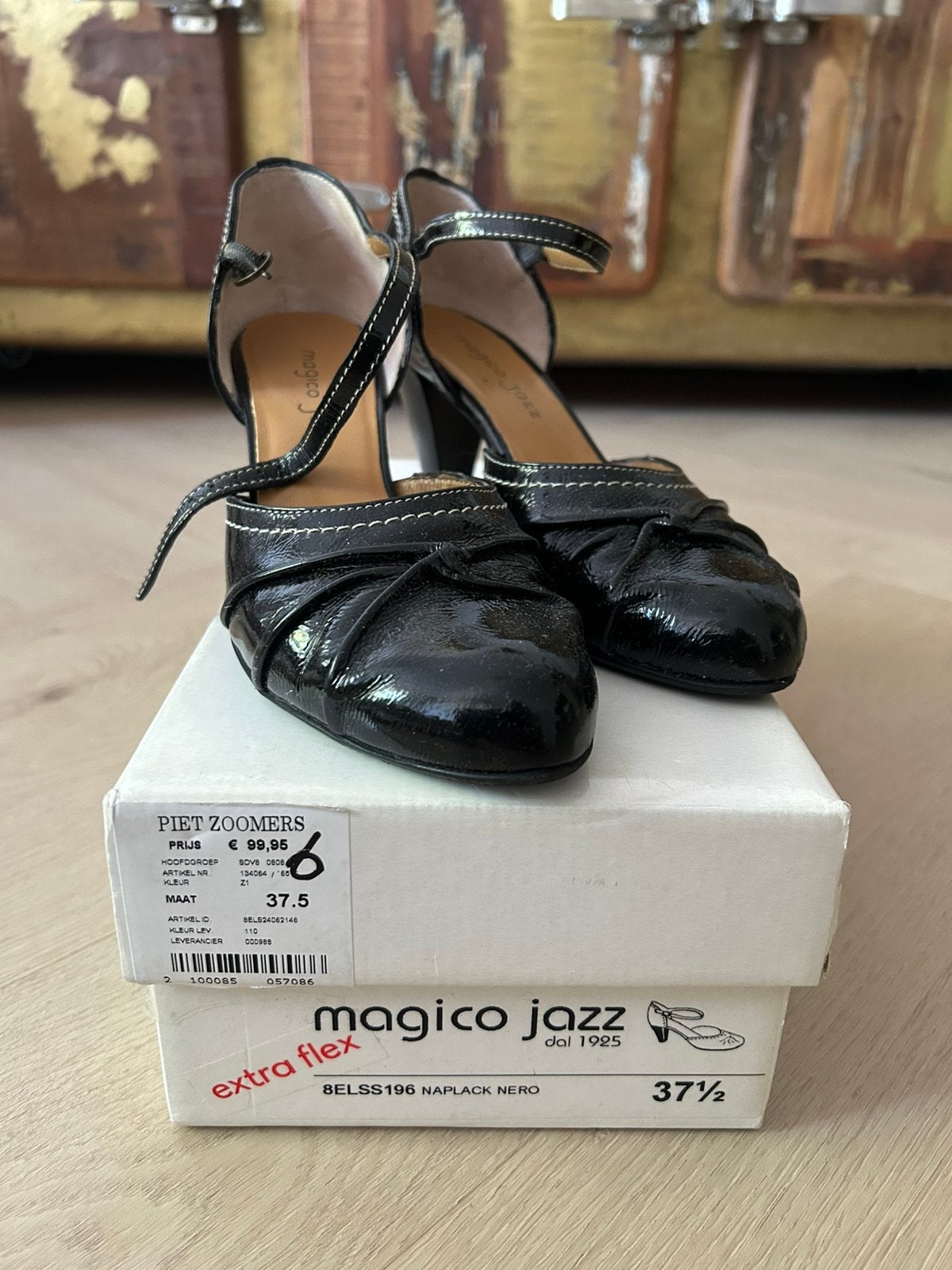 Laklederen pumps van Magico Jazz., Ophalen of Verzenden, Nieuw, Zwart