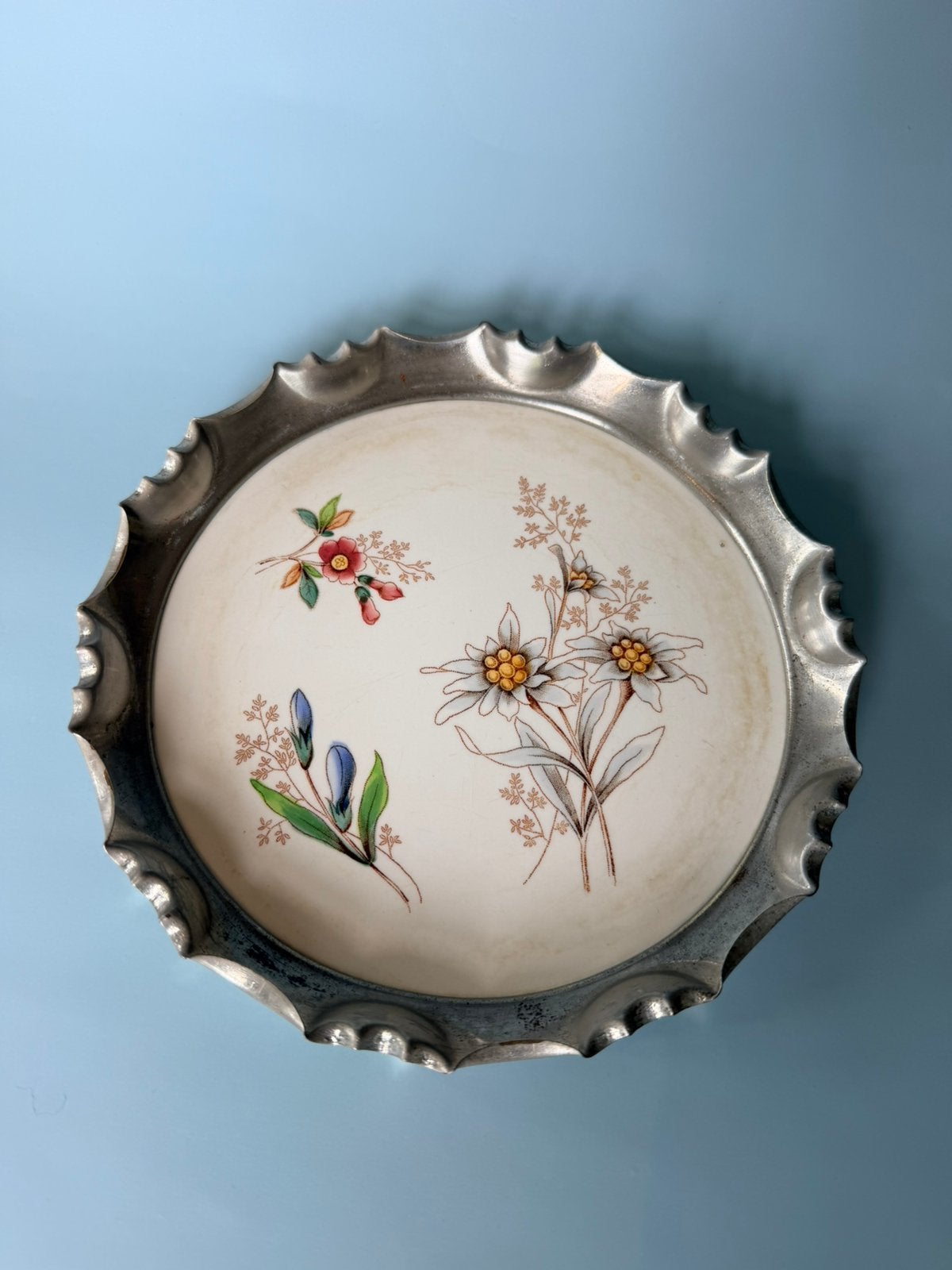 Antieke Jugendstil Onderzetter  (ca. 1900), Antiek en Kunst, Ophalen of Verzenden