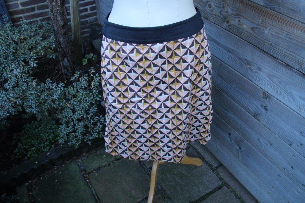 Rok bruin/ oker/ zalm Oilily mt 38 Vaste prijs, Kleding | Dames, Maat 38/40 (M), Oilily, Overige kleuren, Ophalen of Verzenden