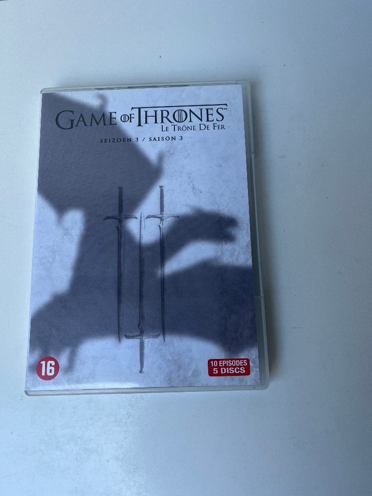 Game of thrones seizoen 3, Cd's en Dvd's, Vanaf 16 jaar, Science Fiction en Fantasy, Ophalen of Verzenden, Zo goed als nieuw