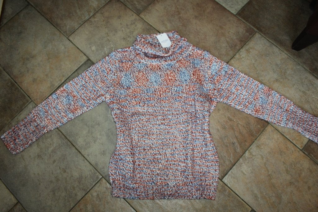 Azuri vlot gekleurde acryl trui mt 44/L KOOPJE, Meerkleurig, ., Maat 42/44 (L), Nieuw