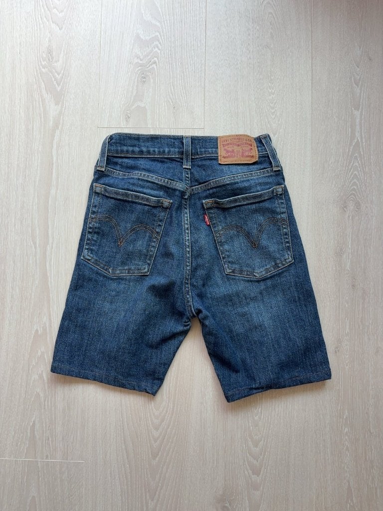 Levi's 501 Korte Broek W25, Blauw, ., Ophalen of Verzenden, Zo goed als nieuw