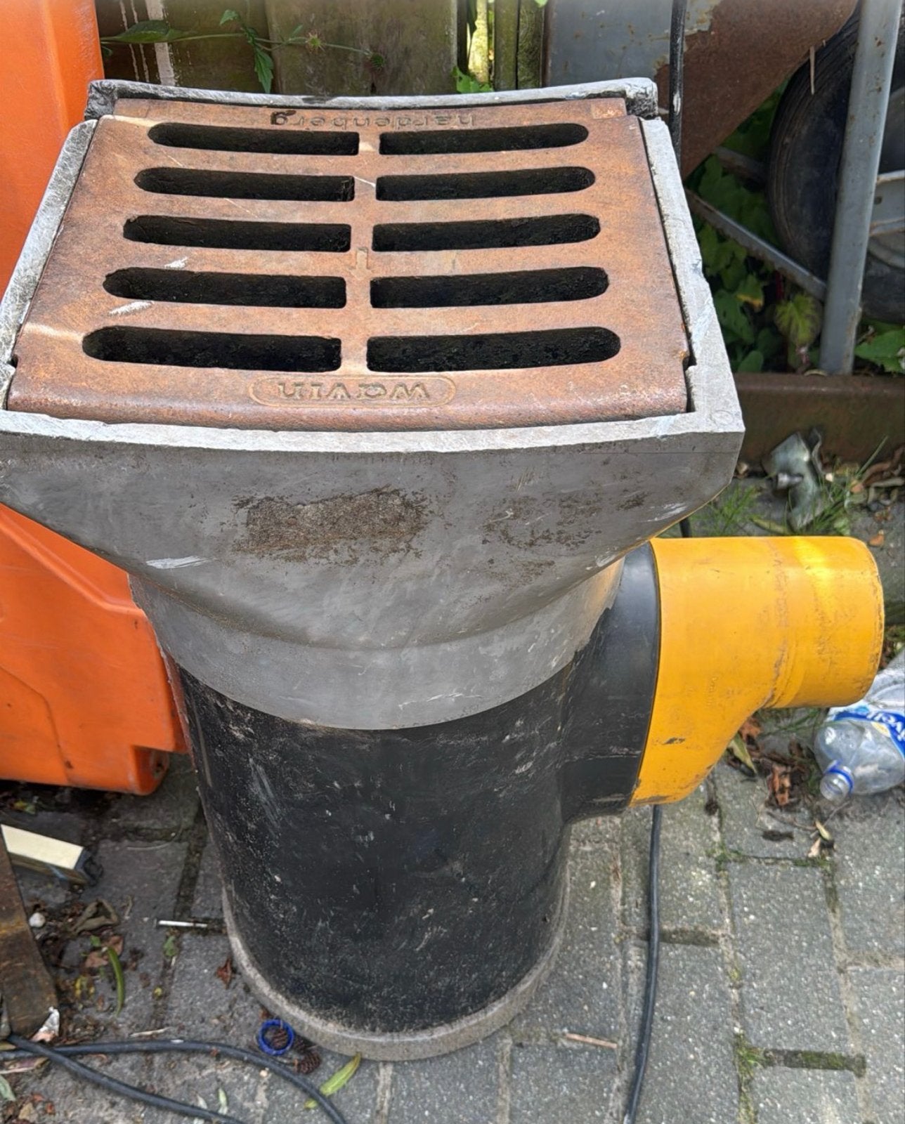 Pvc kolk met 125 aansluitingen, Ophalen, Afvoer, Gebruikt, Pvc
