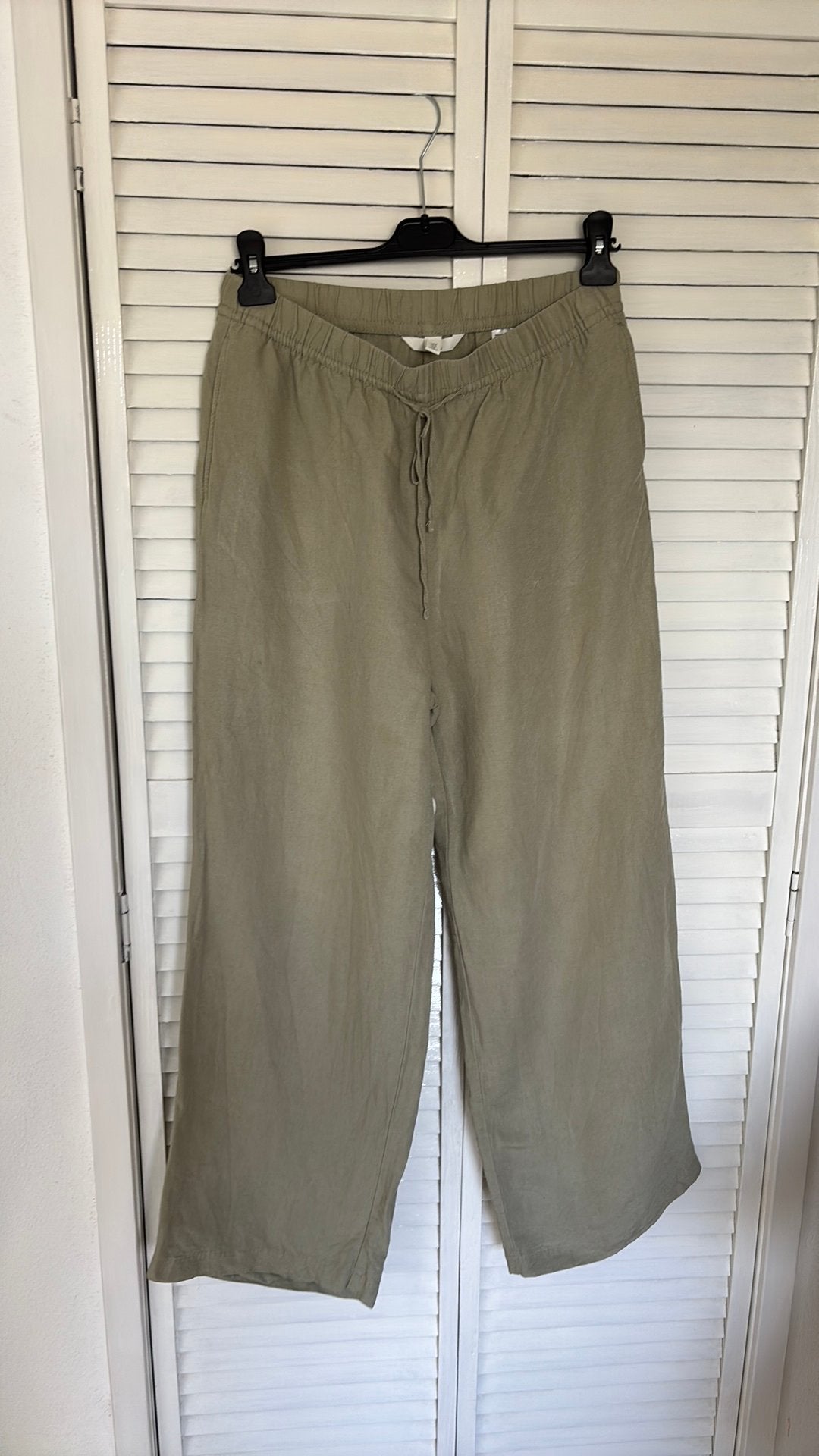 H&M broek maat M, Maat 38/40 (M), Zwart, Ophalen of Verzenden, Zo goed als nieuw