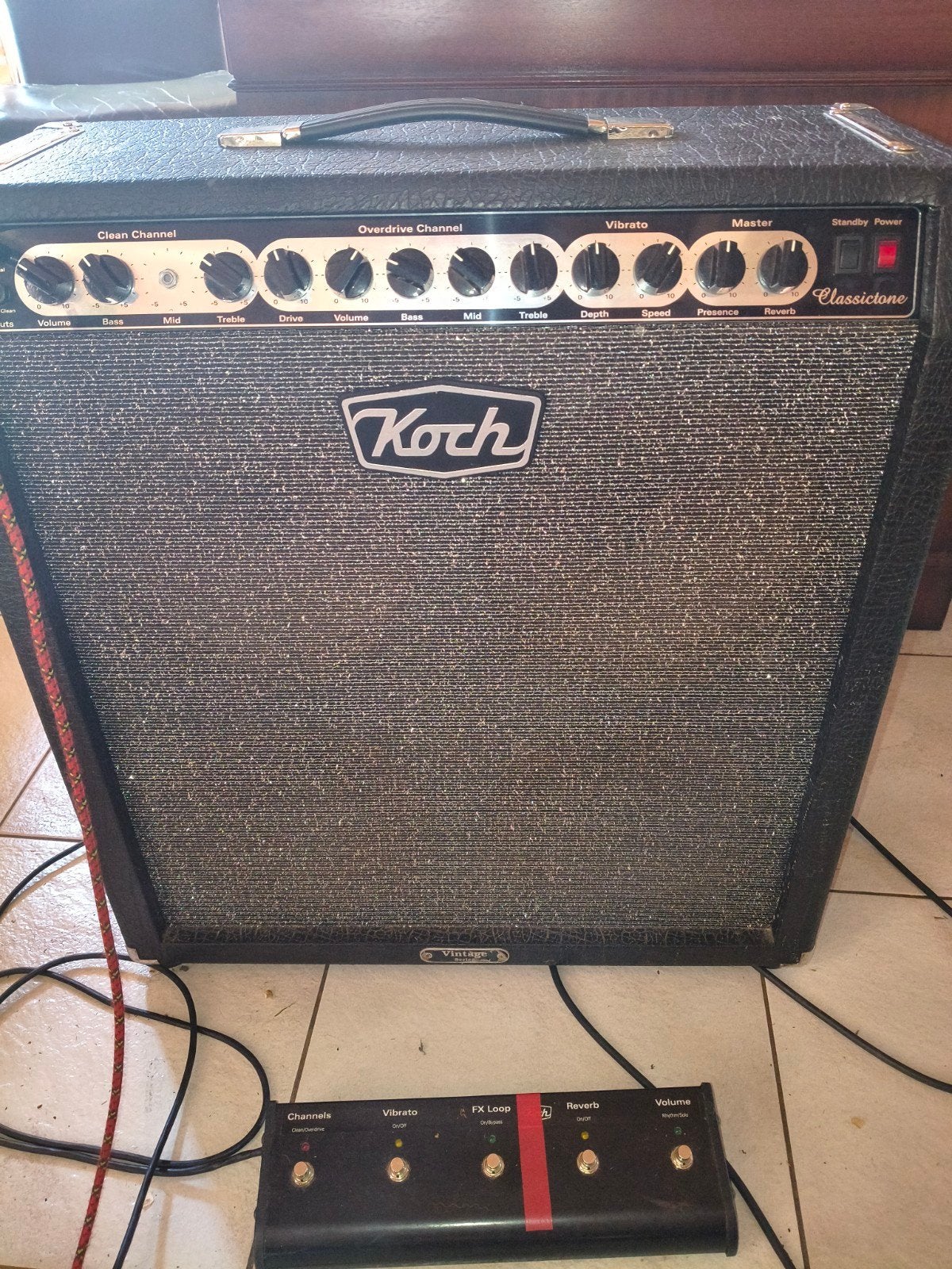 Koch Vintage Classictone buizenversterker 4x, Muziek en Instrumenten, Versterkers | Bas en Gitaar, Ophalen of Verzenden