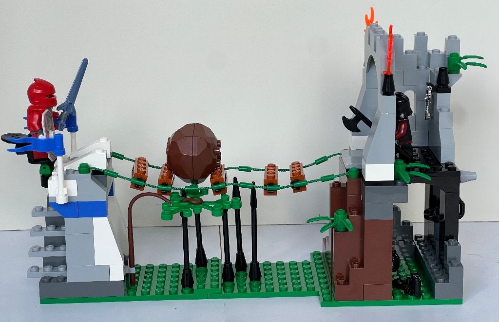 Lego 8778 Border Ambush / Castle / Knights' Kingdom II, Gebruikt, Lego, Ophalen of Verzenden, Castle