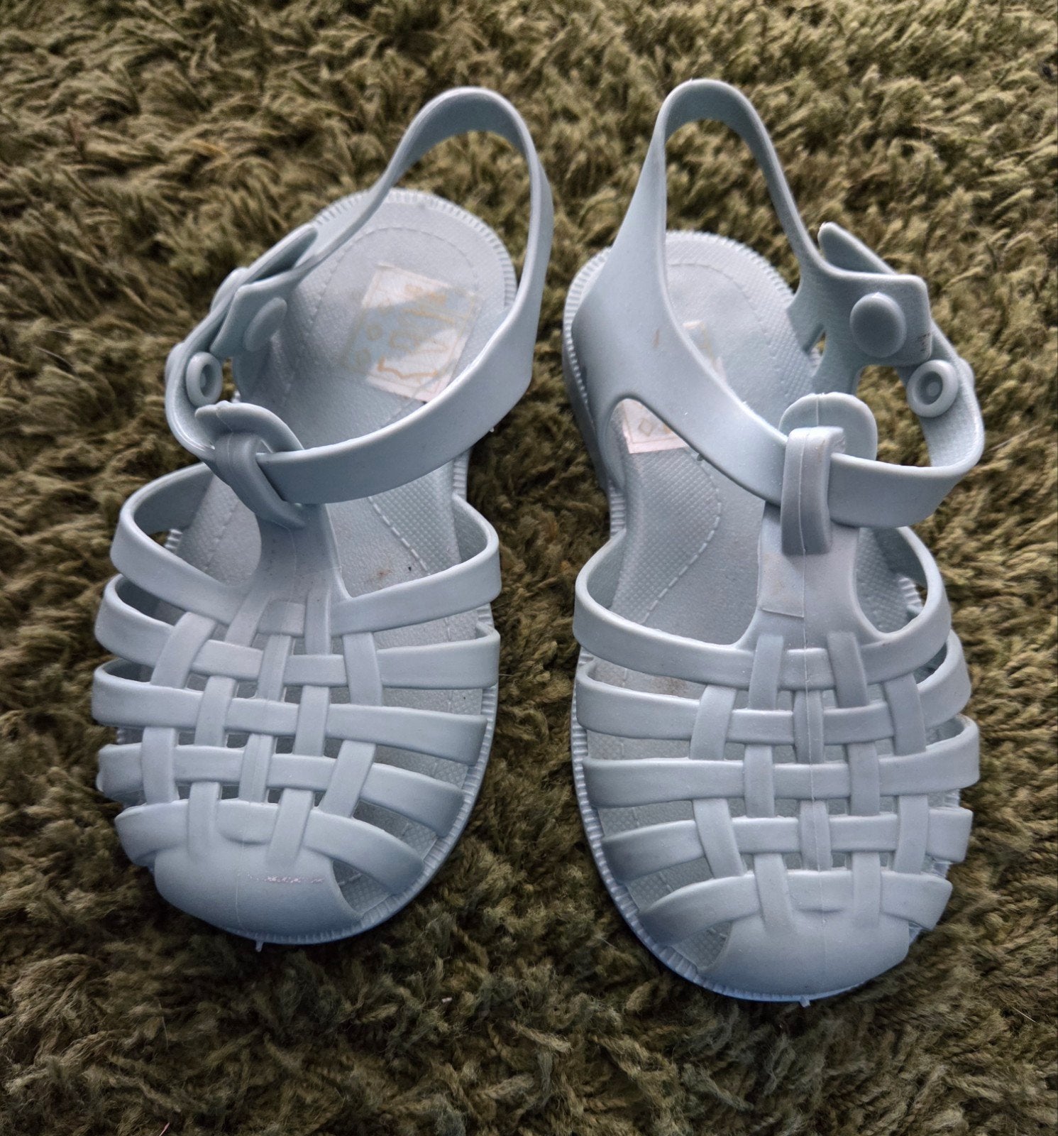 Lichtblauwe waterschoenen maat 24/25, Kinderen en Baby's, Kinderkleding | Schoenen en Sokken, Gebruikt, Jongen of Meisje, Schoenen