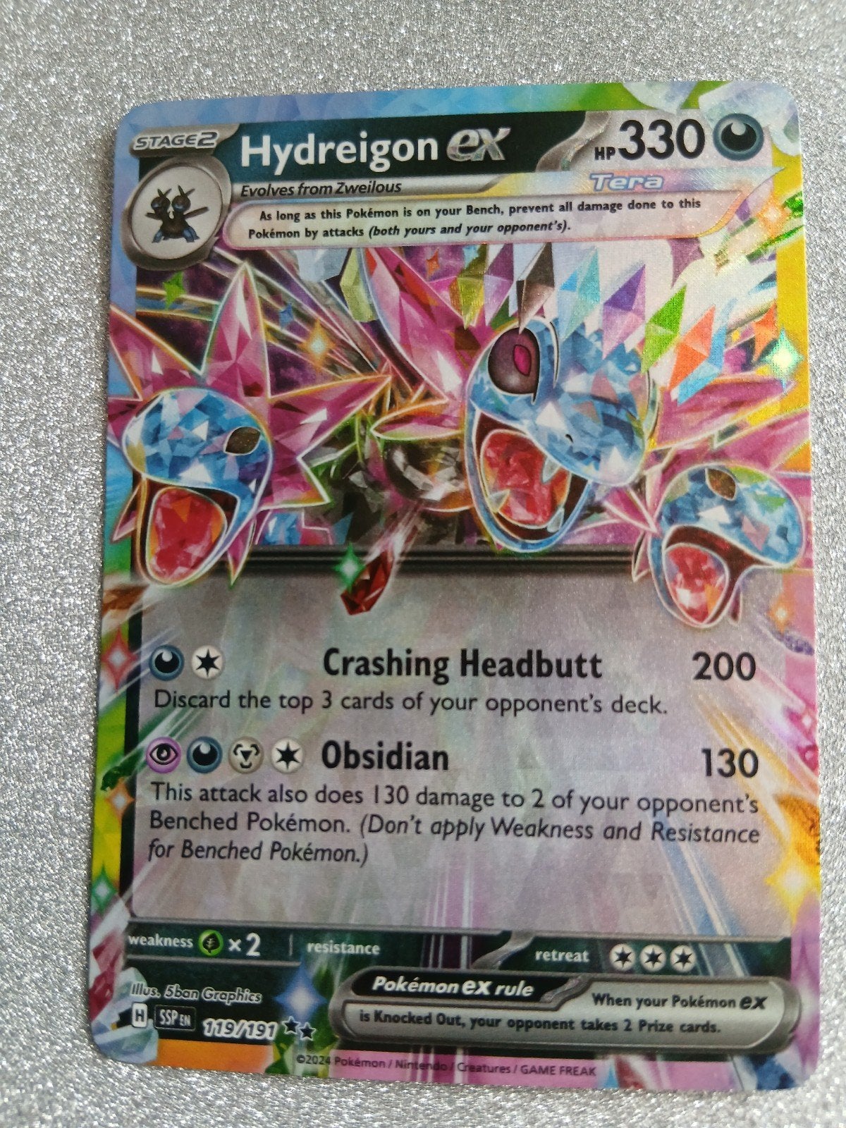 Hydreigon ex hp 330 hole, Ophalen of Verzenden