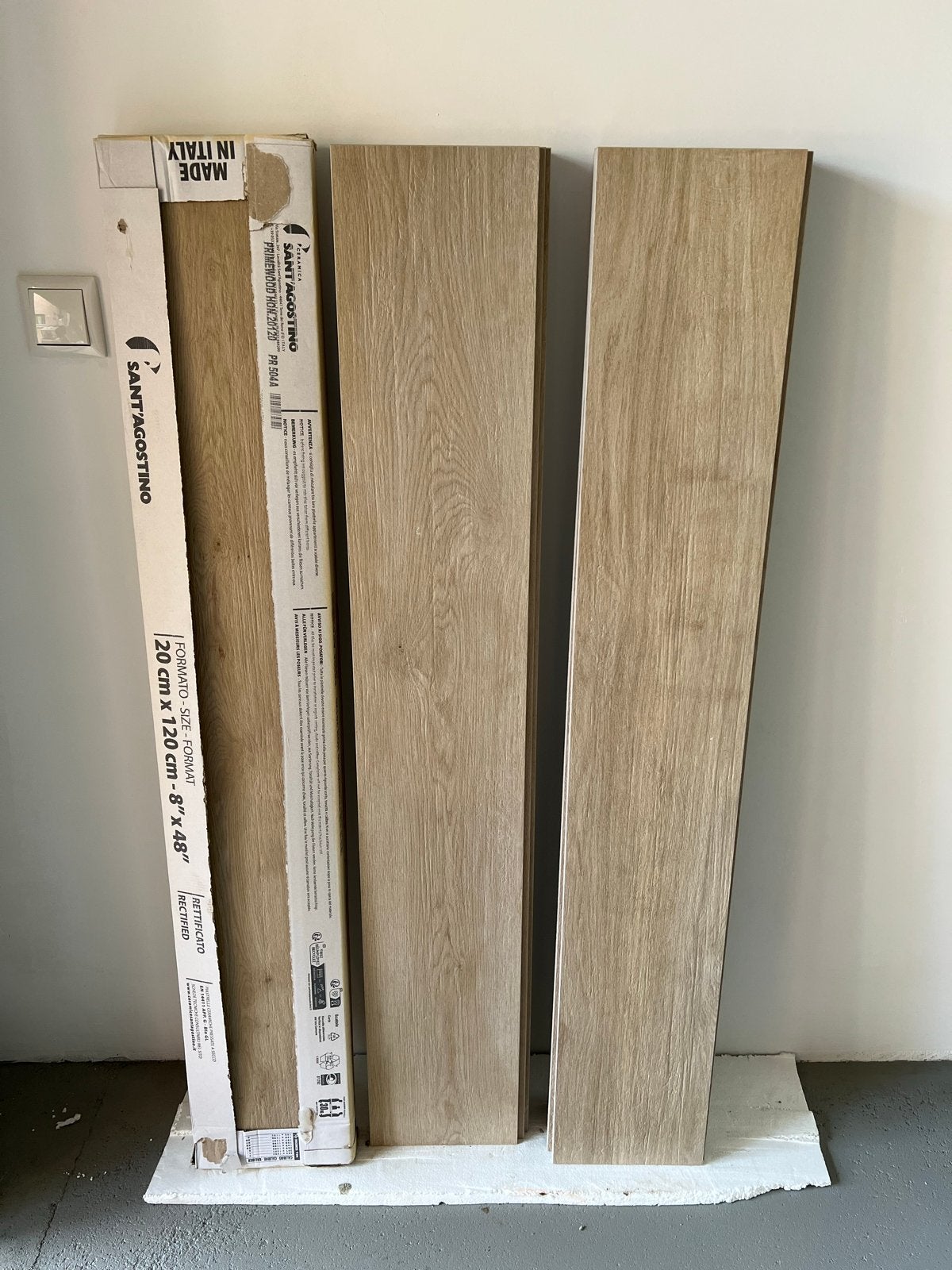 Primewood Honey keramische vloertegels houtlook 20x120 cm, Ophalen, 60 cm of meer, Keramiek, Nieuw