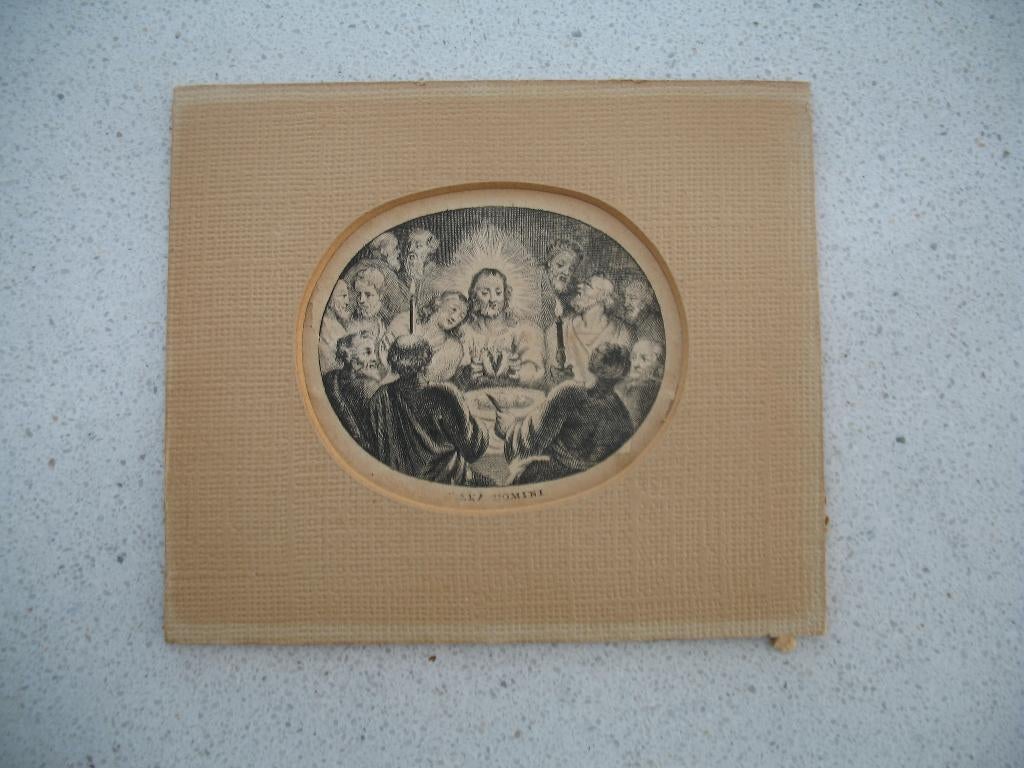 Bidprent / Rouwkaart uit 1828 Gezet in Karton, Ophalen of Verzenden