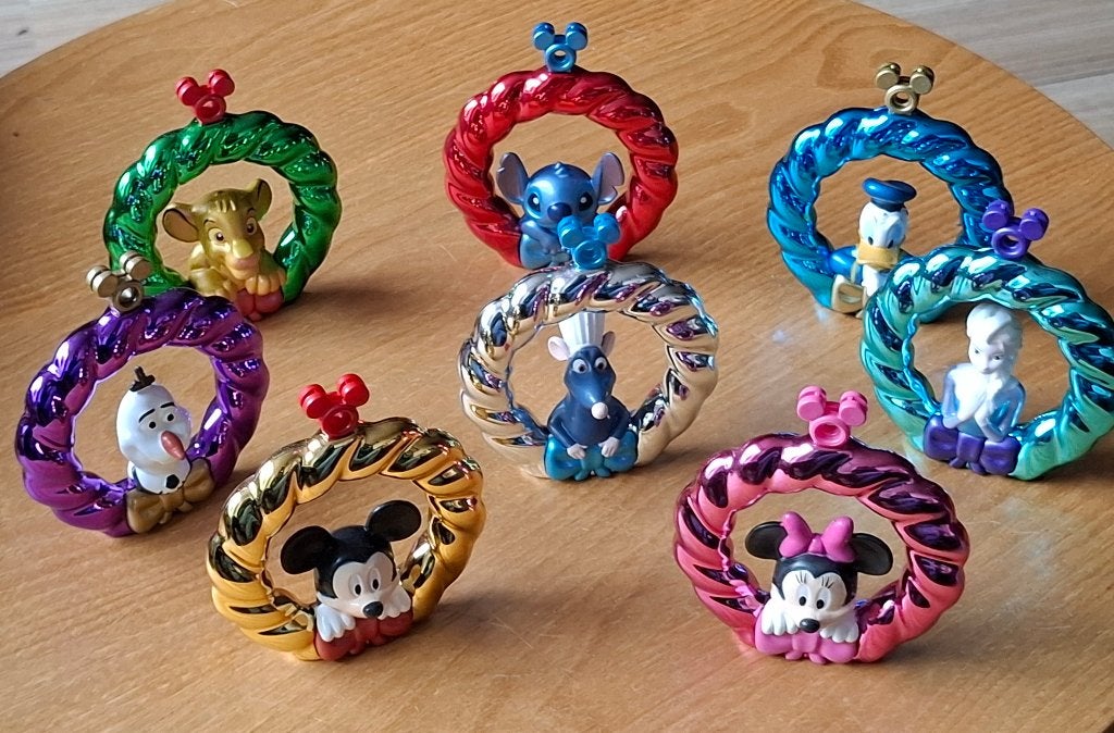 Complete set Disney  Kerstkransjes  hangers, Diversen, Verzenden, Nieuw