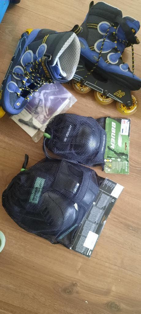 Interline skeelers, Sport en Fitness, Skeelers, Ophalen, K2, Zo goed als nieuw, Inline skates 4 wielen