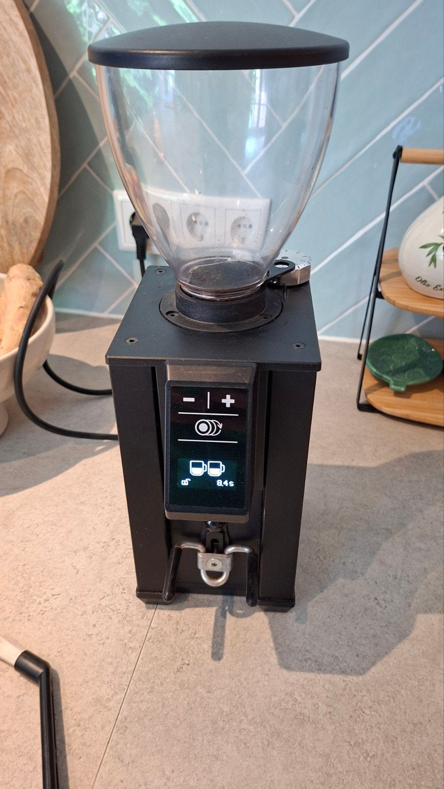Macap Leo 55 Koffiemolen - Traploos Instelbaar, Witgoed en Apparatuur, Koffiezetapparaten, Ophalen of Verzenden, Zo goed als nieuw