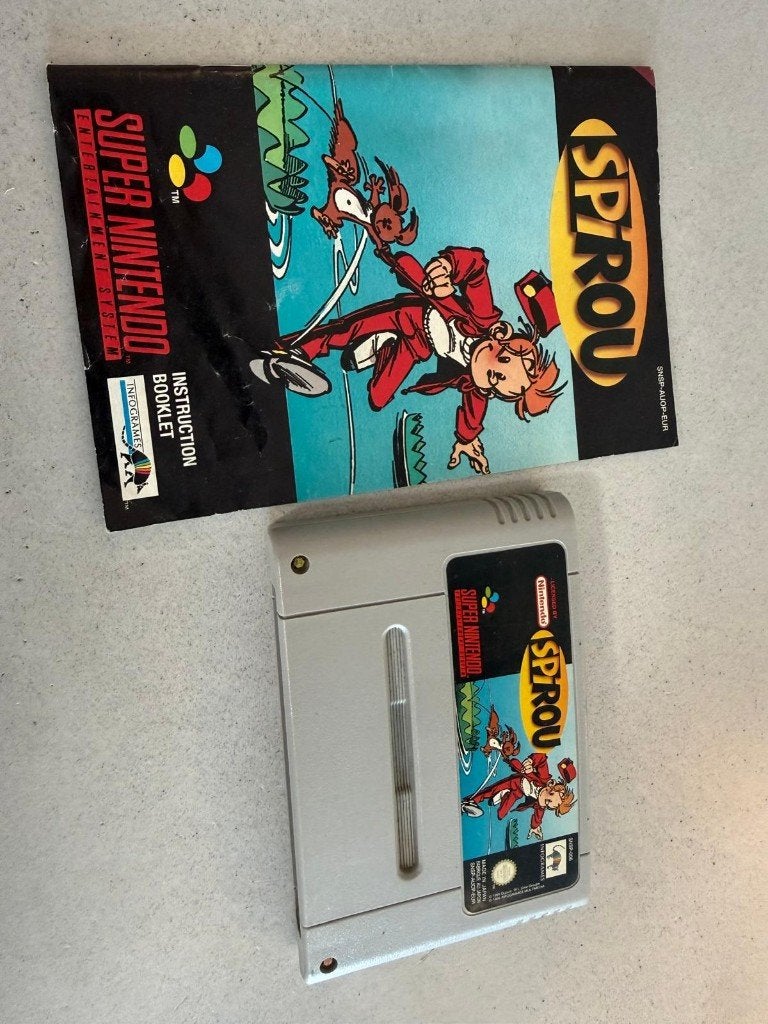 Nintendo 64 Spirou, Gebruikt, 1 speler, Racen en Vliegen, Ophalen of Verzenden