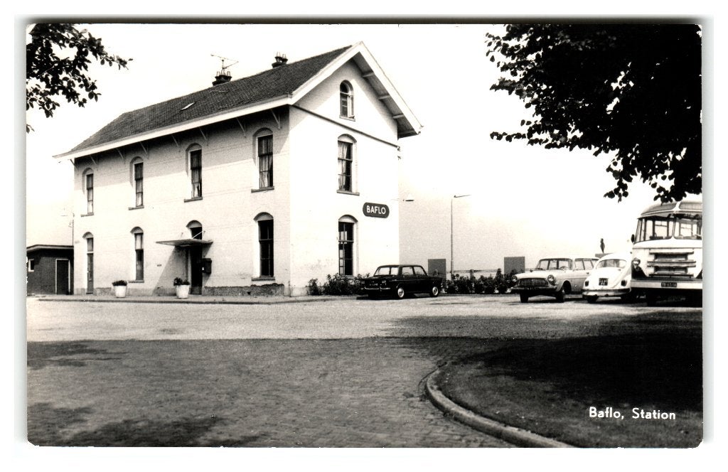 Baflo, Station, Ophalen of Verzenden, 1960 tot 1980, Ongelopen, Groningen