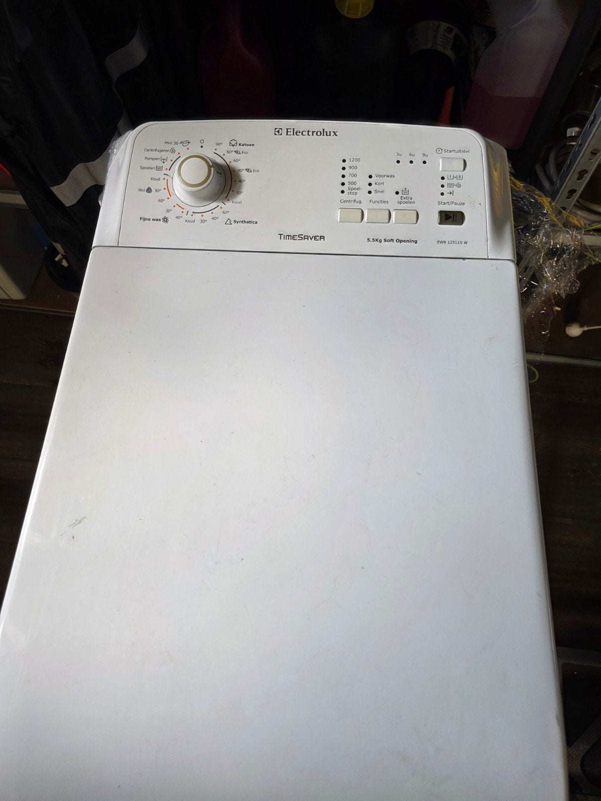 Electrolux Timesaver Bovenlader Wasmachine 5.5kg, Witgoed en Apparatuur, Ophalen