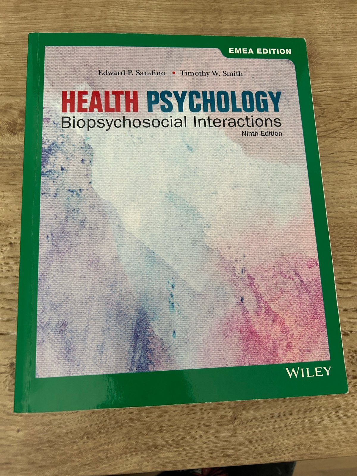 Health Psychology: Biopsychosocial Interactions - 9e editie, Ophalen of Verzenden, Zo goed als nieuw, Overige onderwerpen