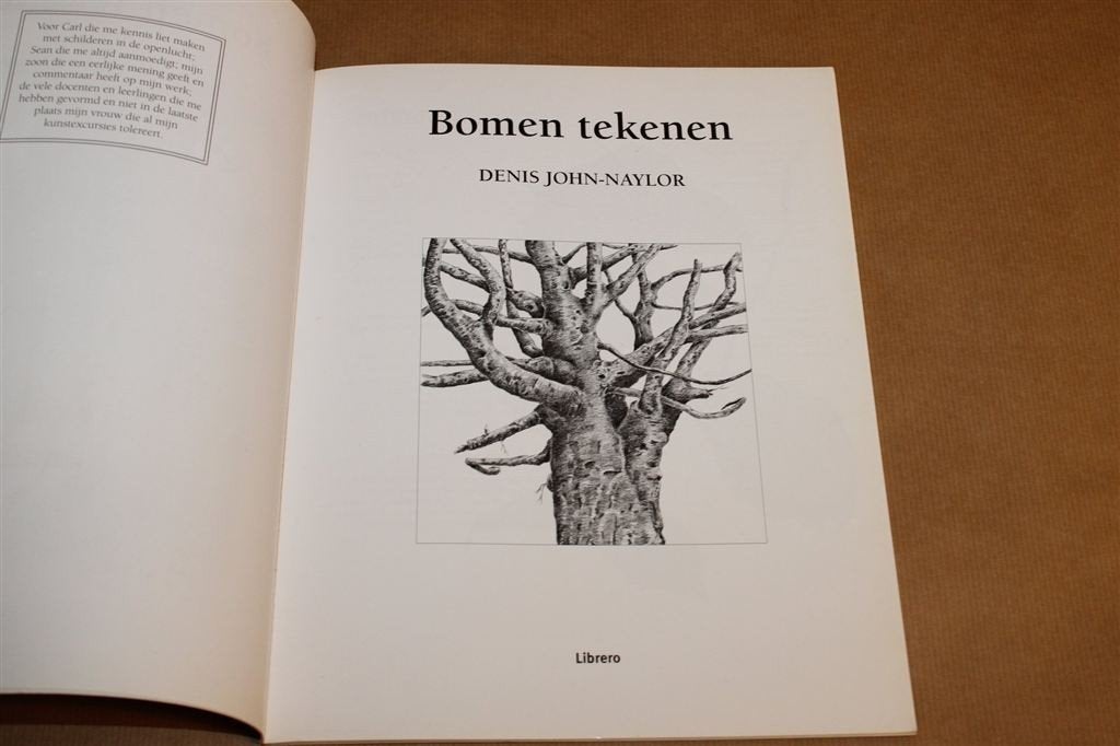 Bomen Tekenen — Praktische Technieken & Voorbeelden, Boeken, Ophalen of Verzenden, Gelezen, Tekenen en Schilderen