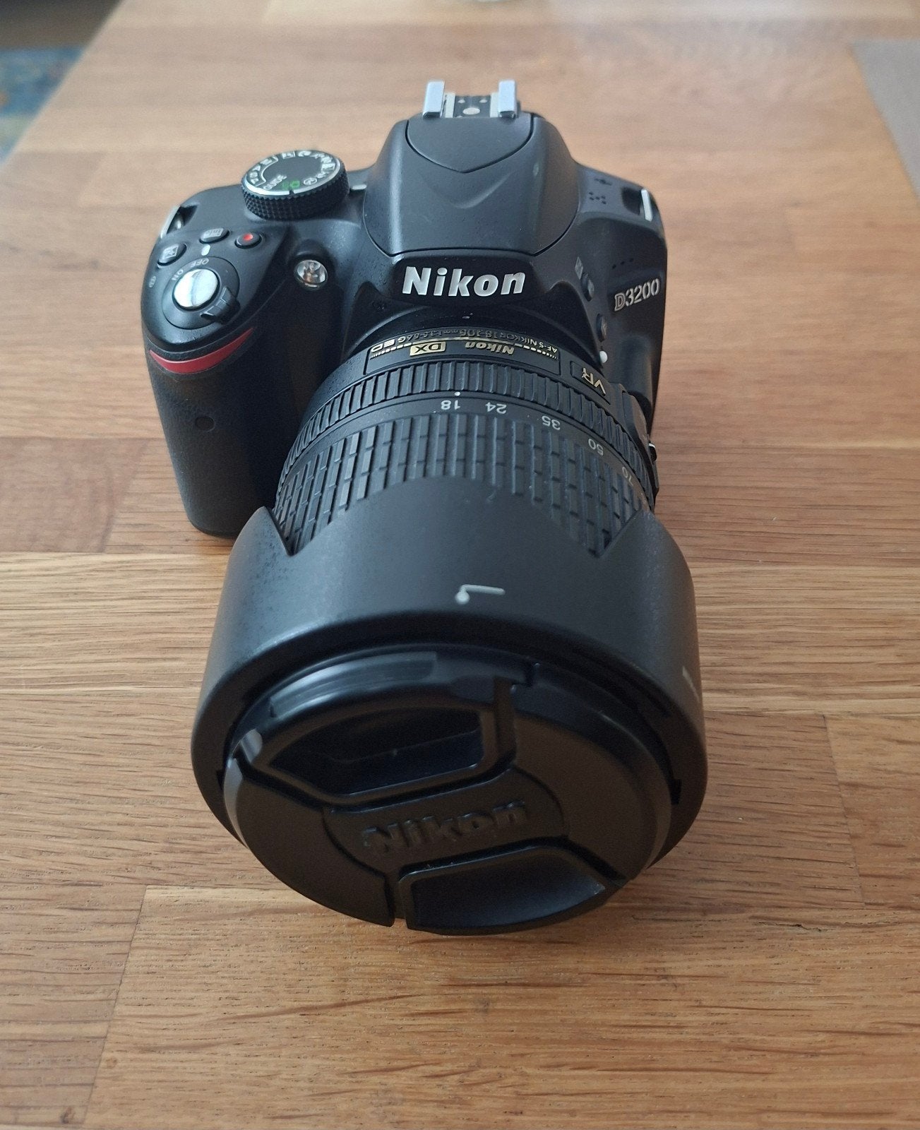 Nikon D3200 spiegelreflexcamera met AF-S 18-105mm l, Audio, Tv en Foto, Fotocamera's Digitaal, Gebruikt, Spiegelreflex, Cameratas