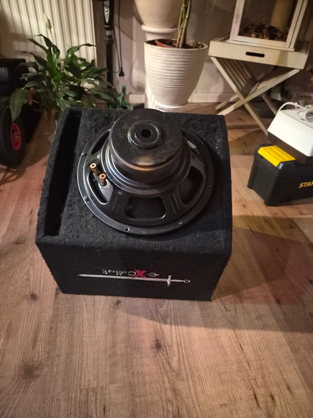 Auto subwoofer, inverted gemonteerd, Ophalen of Verzenden, Gebruikt