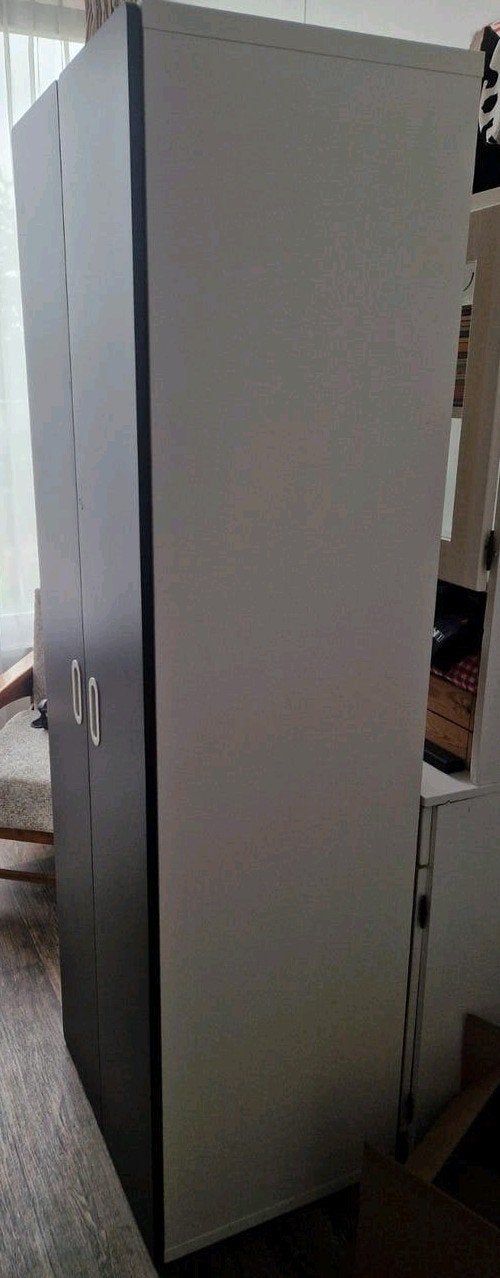 IKEA kast met mandjes en planken, Met plank(en), Gebruikt, 200 cm of meer, 25 tot 50 cm