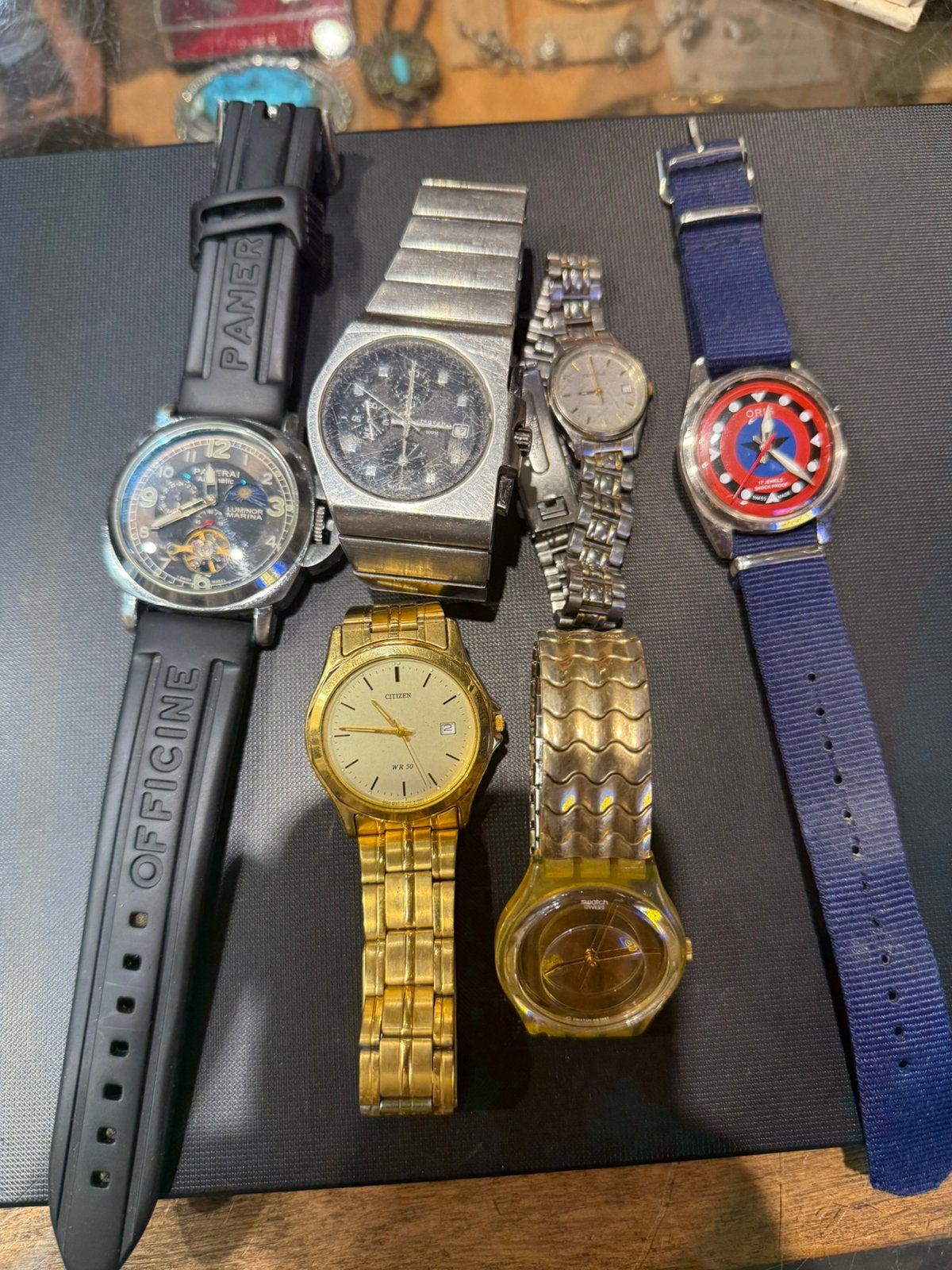 Verzameling vintage horloges, Overige materialen, Gebruikt, Overige materialen, Ophalen of Verzenden