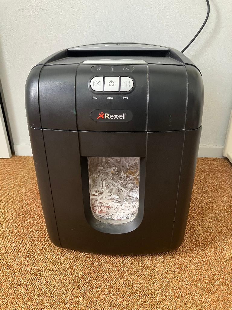 Papierversnipperaar REXEL AUTO 100X, Ophalen, Zo goed als nieuw