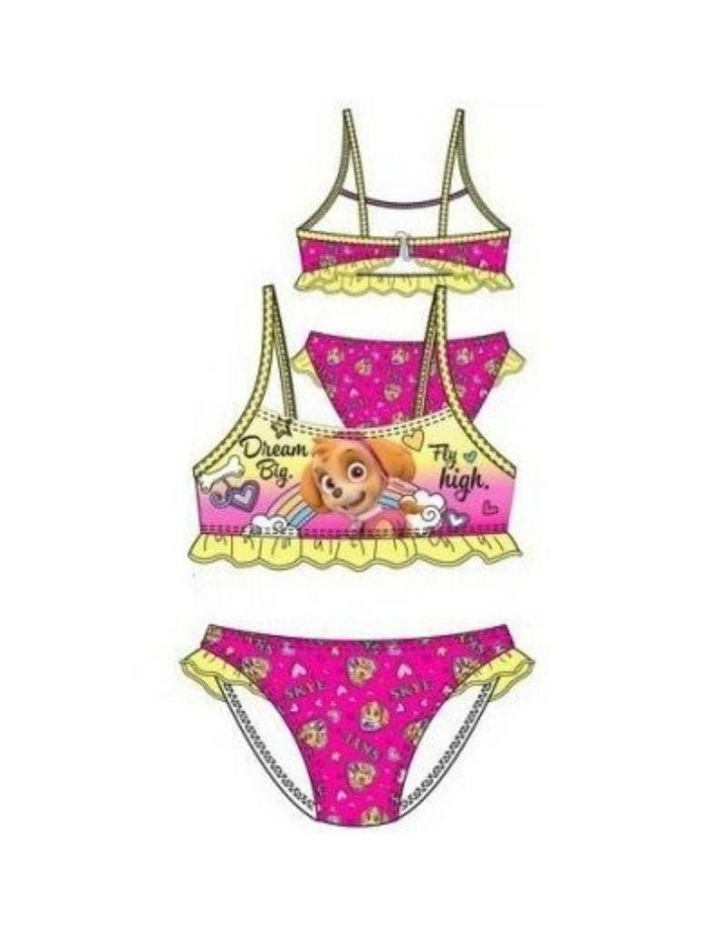 Paw Patrol Bikini Skye - Roze/Geel - Maat 98, Kinderen en Baby's, Kinderkleding | Kinder-zwemkleding, Maat 98, Bikiniset, Meisje