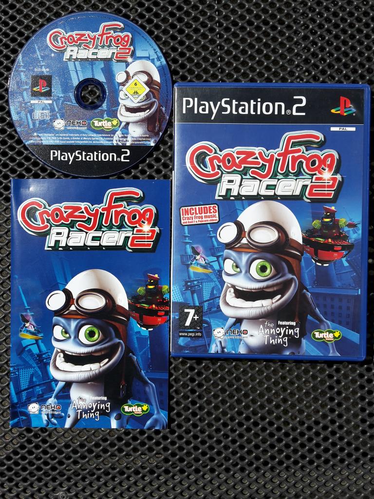 PS2 - Crazy Frog Racer 2 - PlayStation 2, 1 speler, Racen en Vliegen, Ophalen of Verzenden, Zo goed als nieuw