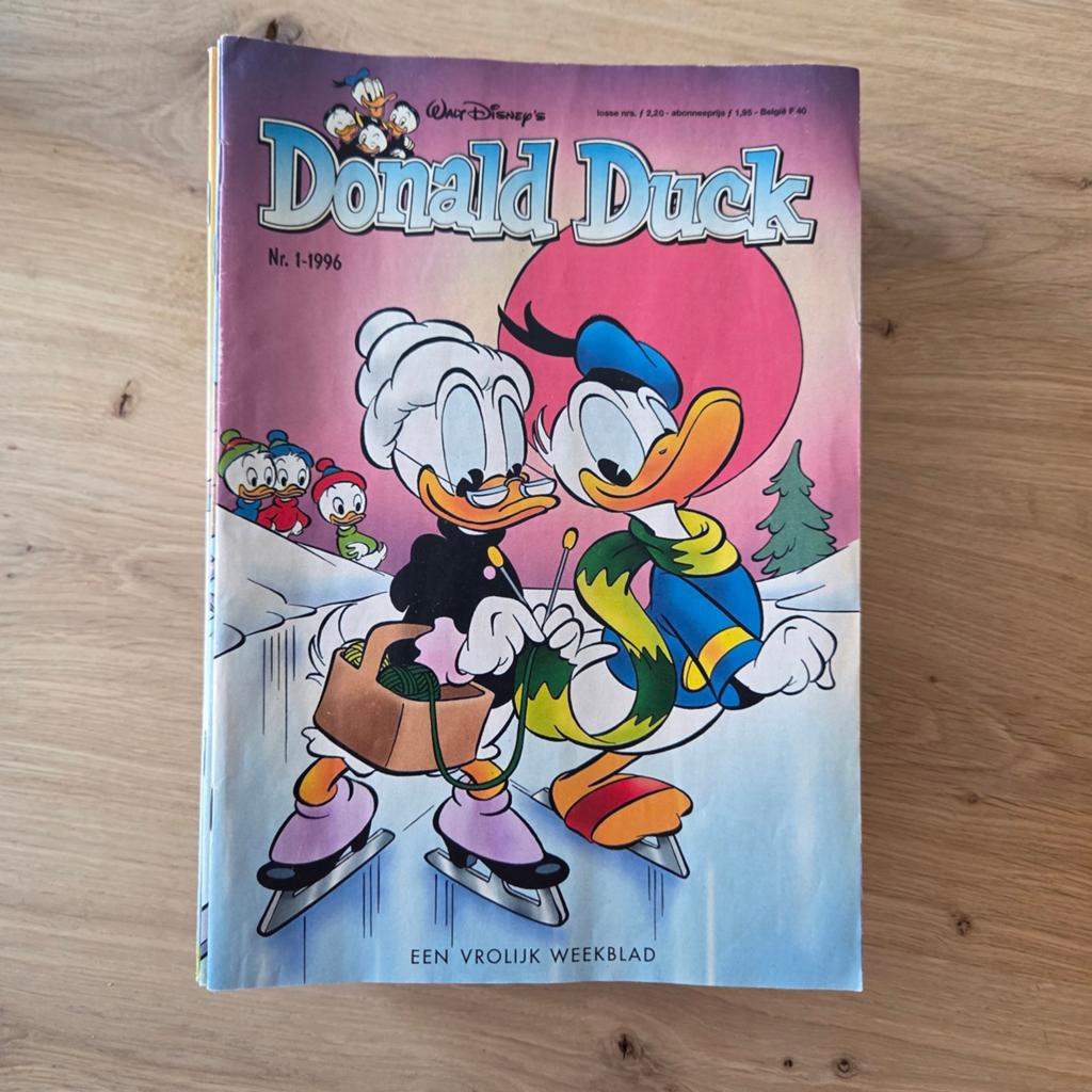 Donald Duck jaargangen 1988 t/m 1994 en 1996 -- €10 / jaar, Boeken, Complete serie of reeks, Ophalen, Gelezen, Europa