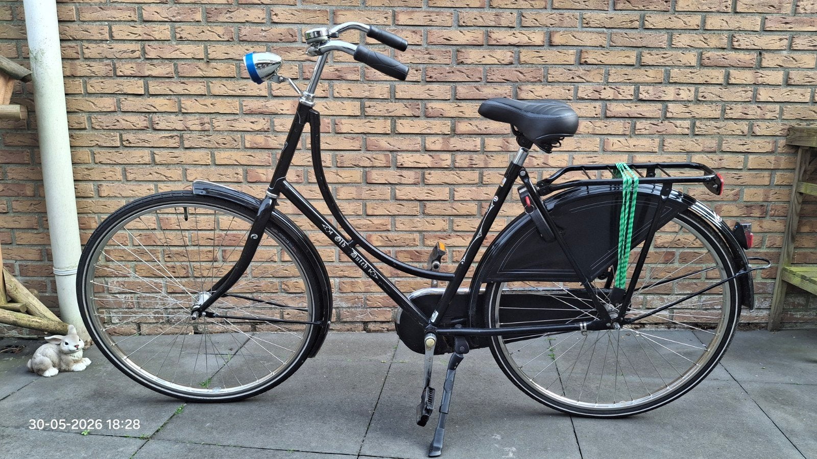 Batavus Old Dutch omafiets, 28 inch, framemaat 56 cm, Ophalen, Terugtraprem, Batavus, 53 tot 56 cm