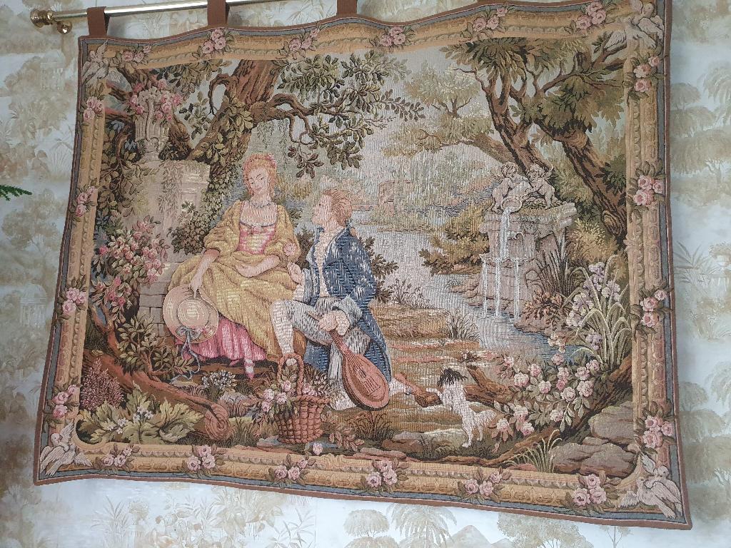 Wandkleed gobelin Jardin D'Amour, Ophalen of Verzenden