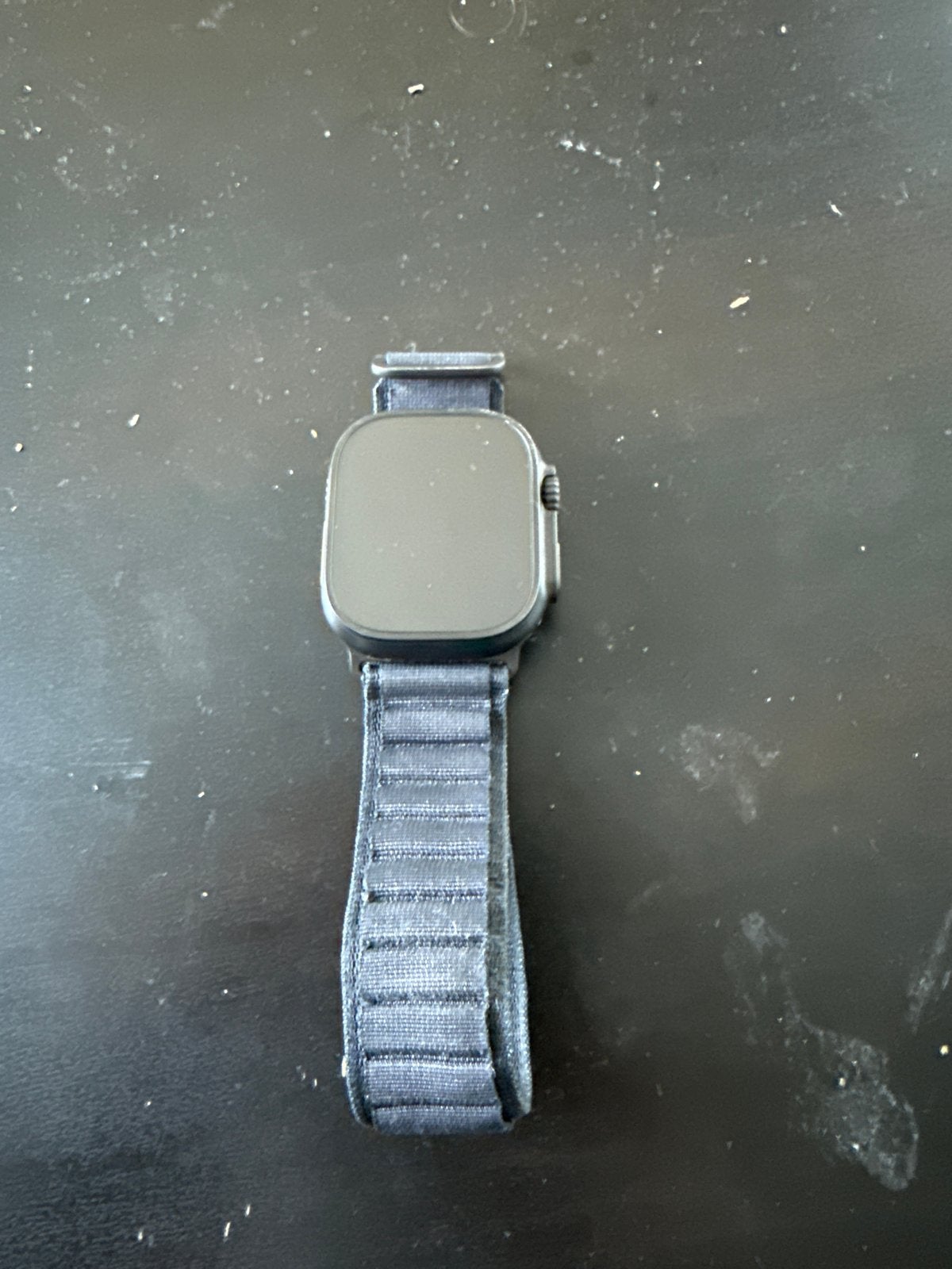 Apple Watch Ultra 3 met Alpine Loop bandje, Sieraden, Tassen en Uiterlijk, Smartwatches, Afstand, Zwart, IOS, Ophalen of Verzenden