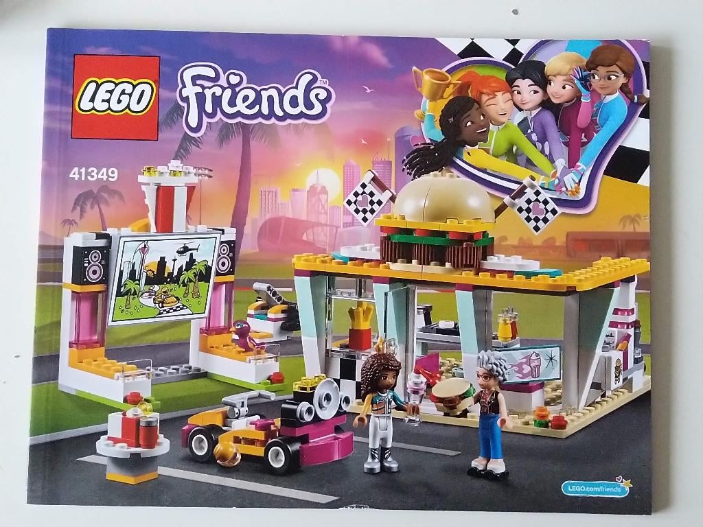 Lego Friends 41349 Go Kart Diner, Compleet, Lego, Friends, Ophalen of Verzenden