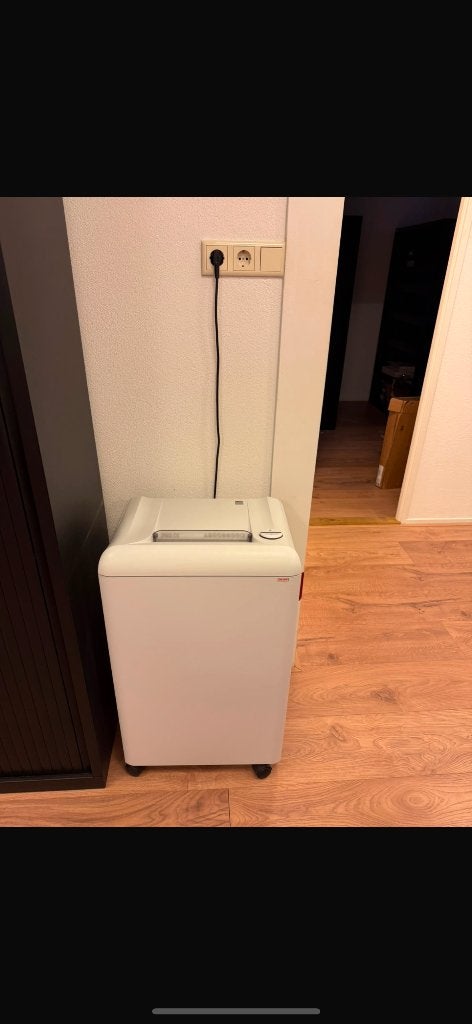 Papierversnipperaar, Ophalen, Gebruikt