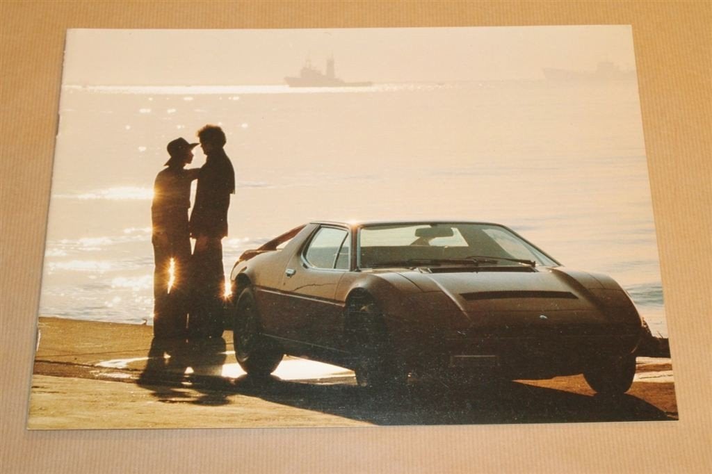 Grote reclame-uitgave Maserati Merak SS - Ca 1975, Ophalen of Verzenden, Zo goed als nieuw, Overige merken