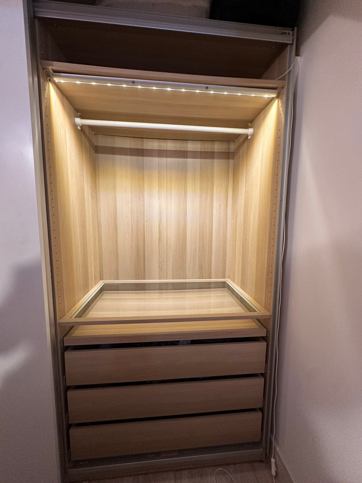 Ikea PAX kast 200 cm, PAX, Gebruikt, 200 cm of meer, 200 cm of meer