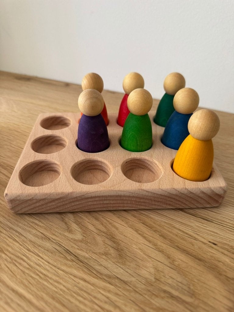 Houten houder voor Grapat Nins 12-delig Circle of Wood, Verzenden, Nieuw, Overige typen